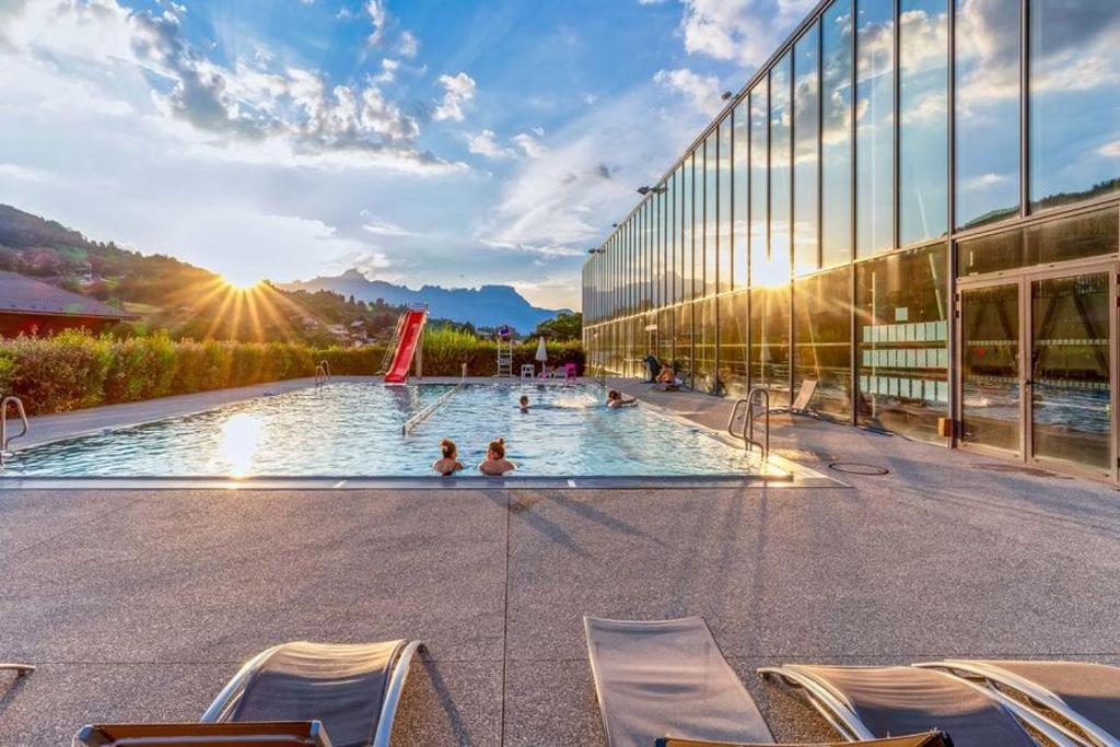 Apartmán Studio Au Centre De Saint-Gervais-Les-Bains Exteriér fotografie